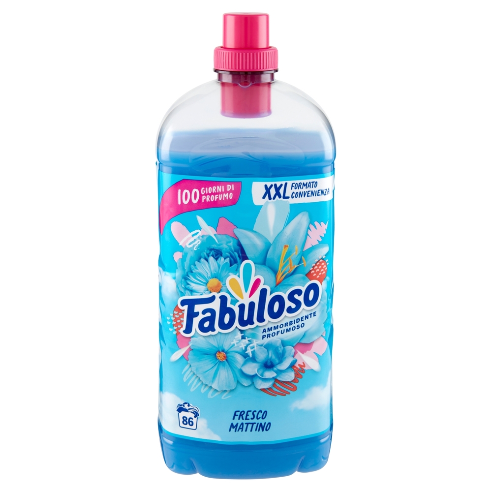 Fabuloso ammorbidente concentrato Fresco Mattino 86 lavaggi 1,9 L